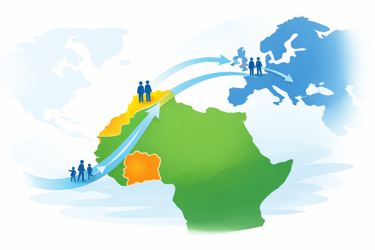 Migration sûre - Afrique vers Europe